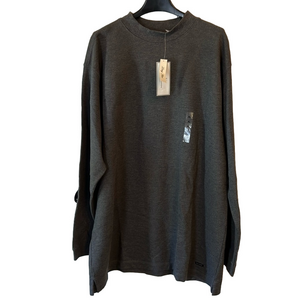 Alex Cannon NWT Men’s long sleeve XL Charcoal Heather pullover shirt